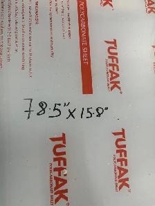 78.5x15.8x1.2" Window/Door Panels, 1x1 SST 3/16 Polycarbonate - Photo 3