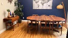 Mid century. TEAK TECK. Chariot de bar / dessert / accent salle - Photo 2
