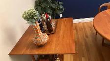 Mid century. TEAK TECK. Chariot de bar / dessert / accent salle - Photo 8