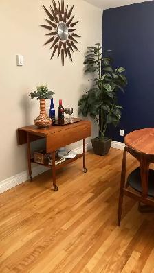 Mid century. TEAK TECK. Chariot de bar / dessert / accent salle - Photo 10
