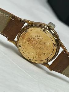 Vintage Universal Genève 14K Gold Watch - Photo 10
