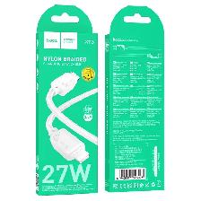HOCO X113 Type-C to Lightning PD 27W Charging Data Cable 1m