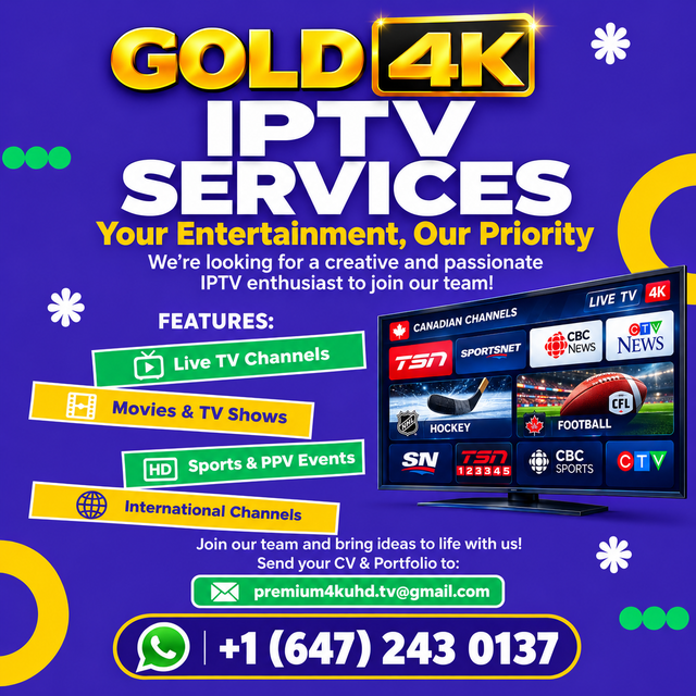 High quality 4k T\/ services available here