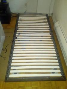 Free Metal & Wood Bed Frame.