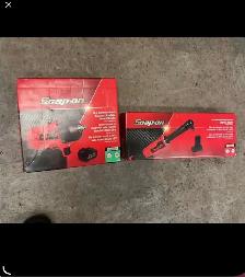 Snap-on 18V Impact Wrench   14.4V Long Neck Ratchet