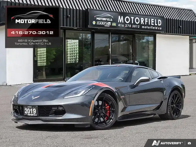 2019 Chevrolet Corvette Grand Sport 1LT One Owner, Clean CarFax