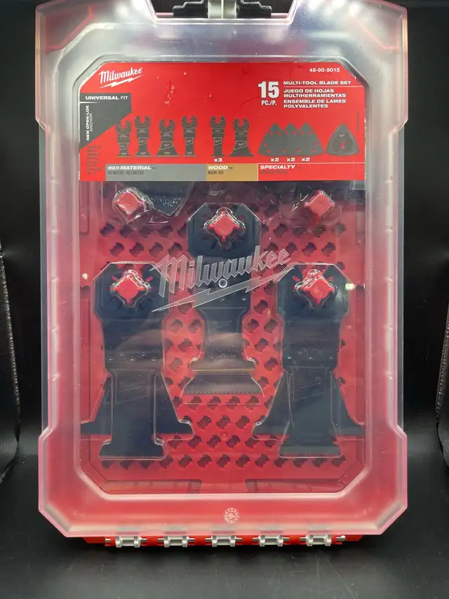 MILWAUKEE MULTI-TOOL BLADE SET 48-90-9015