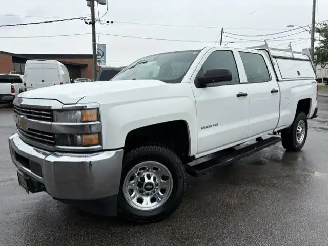 2015 Chevrolet Silverado 2500HD 4X4 CREW CAB-LEER CAP-CARGO BED