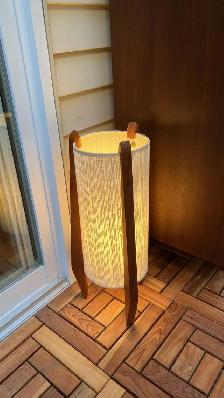 Mid century. TEAK TECK Lampe / Buffet, vitrine, bibliothèque, cr - Photo 7
