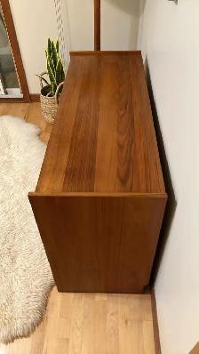 Mid century. TEAK TECK. Lamp / Buffet, crédence, bar, vitrine di - Photo 7