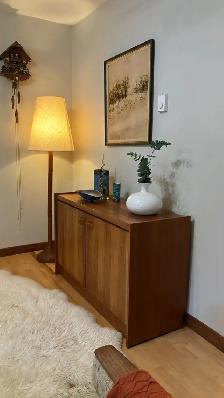 Mid century. TEAK TECK. Lamp / Buffet, crédence, bar, vitrine di - Photo 10