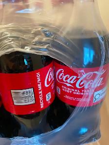 Eleven (11)  Bottles Original Taste Coca Cola 1 l