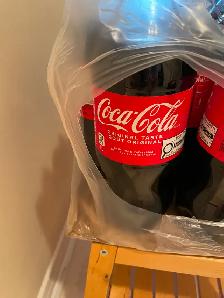 Eleven (11)  Bottles Original Taste Coca Cola 1 l - Photo 2