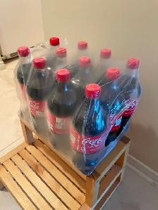 Eleven (11)  Bottles Original Taste Coca Cola 1 l - Photo 5