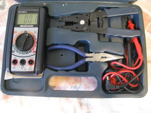 Mastercraft multi meter test kit
