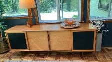 Mid century modern TEAK TECK Plateau tournant/ Buffet, bar, bahu - Photo 7