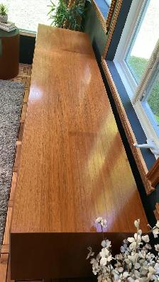 Mid century modern TEAK TECK Plateau tournant/ Buffet, bar, bahu - Photo 9