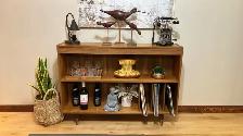 Mid century. TEAK TECK. Buffet, bibliothèque disques vinyles, si - Photo 3