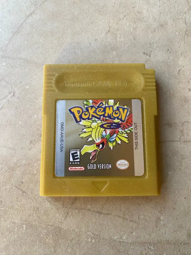 Pokémon Gold Cartridge (Repro)