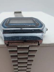 (B8613) Casio A168 Vintage Digital Watch Module 1572 Steel Br... - Photo 9