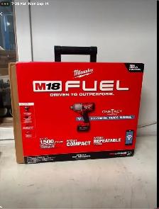 NEW Milwaukee M18 High-Torque Impact Wrench Kit