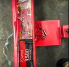 Sunex 1500 lb Hydraulic Wheel Dolly - Photo 2