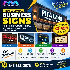 Professional Business Signs | Channel Letters | Custom Signs | B