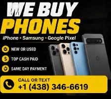 HAVE A BRAND-NEW iPHONE TO SELL? WE’RE BUYING!