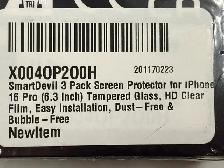 iPhone 16 Pro Smart Devil 3X Screen Protectors with Applicator - Photo 3