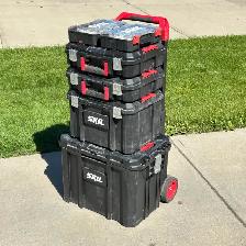 SKIL Modular Tool Box Tower Storage System (6 Pc Set)