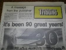 Final Edition of the Winnipeg Tribune