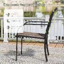 Brand New Stackable Outdoor Dining Chairs Special Selling at $19 - Photo 6