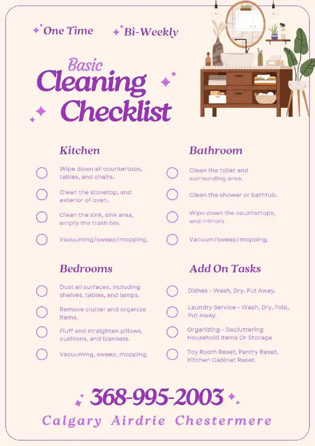 Cleaning / Laundry / Organization