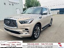 2018 Infiniti QX80 Limited AWD, 5.6L, Clean Carfax, Dual DVD, Br