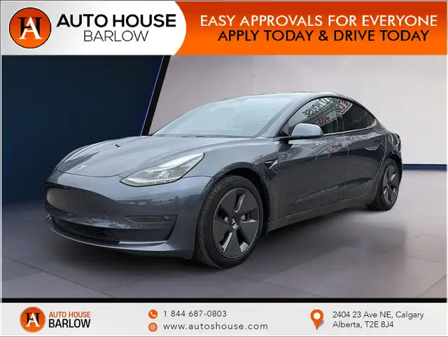 2021 Tesla Model 3 Standard Range Plus LEATHER SEATS NAVIGATION