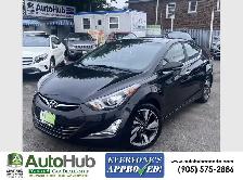 2014 Hyundai Elantra LIMITED-LEATHER-NAV-SUNROOF-BACKUP CAMERA
