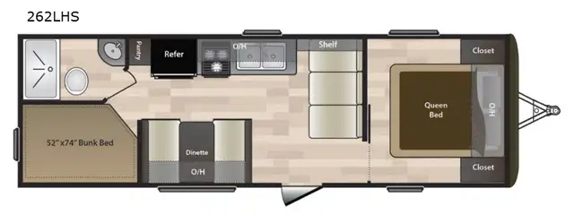 2018 Keystone RV Hideout 262LHS