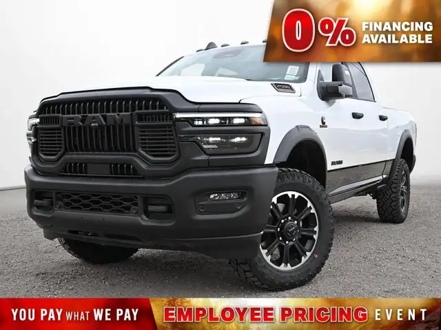2026 Ram 2500 Rebel Crew 4x4 Diesel Nav Capable Heated Seats