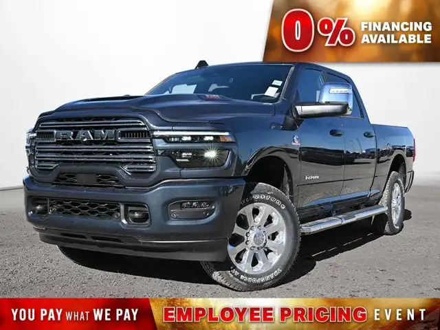 2026 Ram 3500 Laramie Sport Crew 4x4 Diesel Sunroof Nav