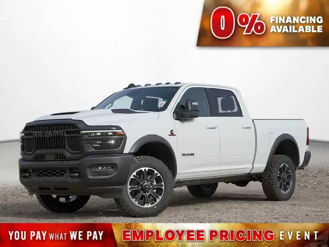 2026 Ram 2500 Rebel Crew 4x4 Diesel Sunroof Nav Heated Leather
