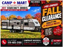 2017 Starcraft Autumn Ridge 289BHS