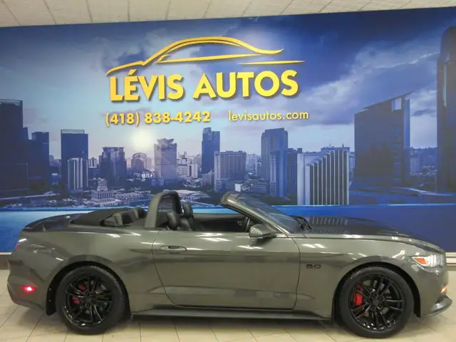 FORD MUSTANG GT 2017 GT PREMIUM V-8 5.0 LITRES COYOTE 435 HP GPS