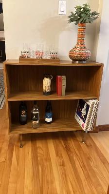 Mid century. TEAK TECK meubles. Bibliothèque, bookcase, Buffet, - Photo 3