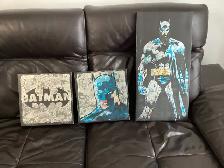 Ensemble de draps et deco Batman pour enfant. - Photo 5
