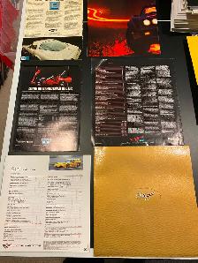 Corvette Brochure collection many hard to find & more recent pre - Photo 7