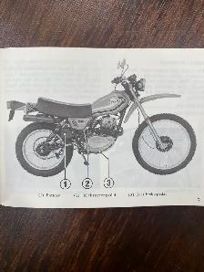 1978 Honda XL 250 S owners manual original OEM 65 pages. - Photo 3