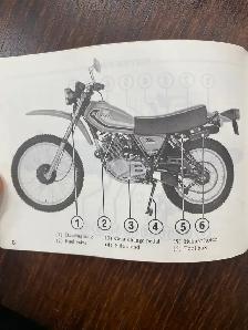 1978 Honda XL 250 S owners manual original OEM 65 pages. - Photo 5