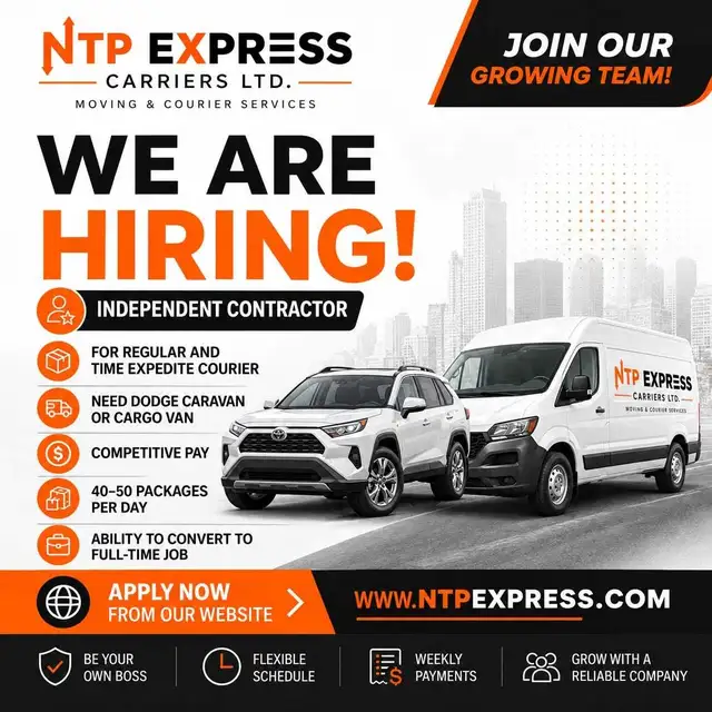 Hiring for an independent contractor