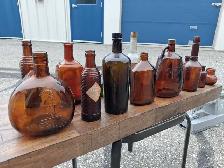 Antique vintage bottle collection $200