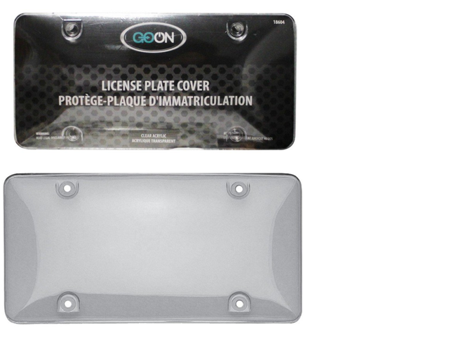 LICENSE PLATE COVER - $3